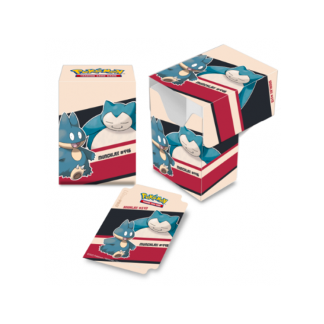 UP - Snorlax & Munchlax Full View Deck Box for Pokemon
