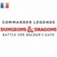 MTG - Commander Legends Baldur's Gate Commander Deck Display (4 Decks) (Francés)