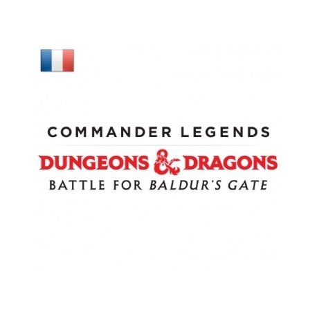 MTG - Commander Legends Baldur's Gate Commander Deck Display (4 Decks) (Francés)