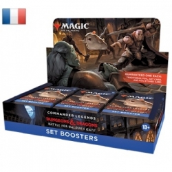 MTG - Commander Legends Baldur's Gate Set Booster Display (18 Packs) (Francés)