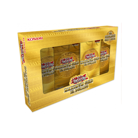 Yu-Gi-Oh! - Maximum Gold: El Dorado Lid Box Unlimited Reprint (Alemán)