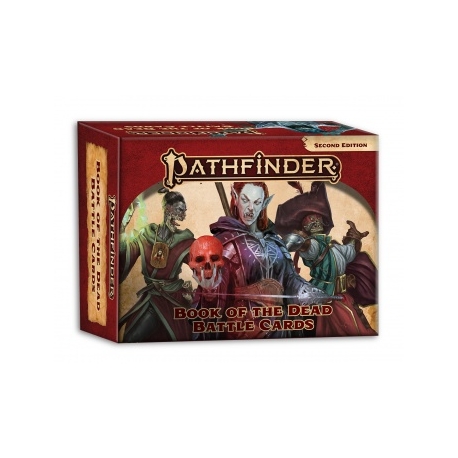 Pathfinder RPG: Book of the Dead Battle Cards (Inglés) de Paizo Publishing
