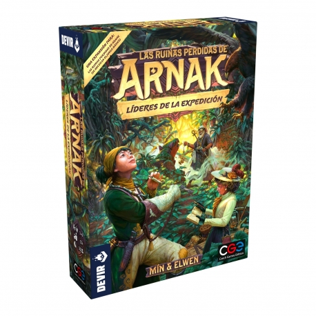 Expedition Leaders expansion for The Lost Ruins of Arnak table game of Devir