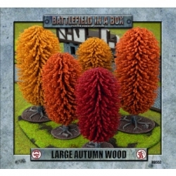Battlefield In - Box - Large Autumn Wood (x1) - 30mm