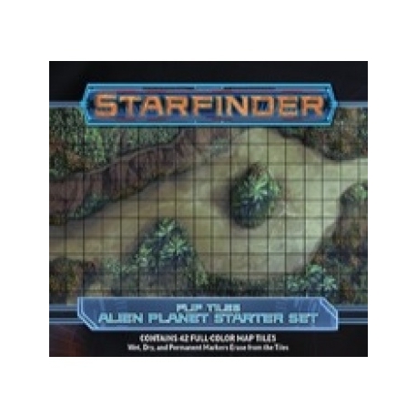 Starfinder Flip-Tiles: Alien Planet Starter Set