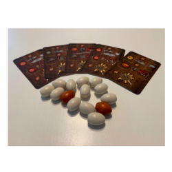 Praga Caput Regni Wooden Eggs - promo cards (Inglés)