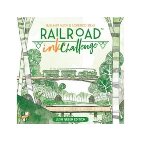 Railroad Ink Challenge: Lush Green (Inglés)