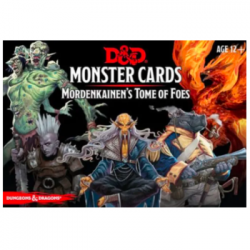 D&D: Monster Cards: Mordenkainen's Tome of Foes (109 cards) (Alemán)