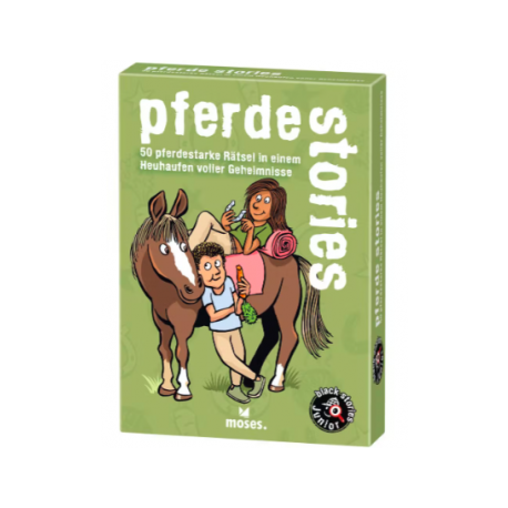 black stories Junior - pferde stories (Alemán)