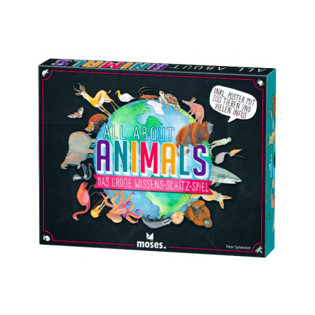 All About Animals - Wissens-Sch?-Spiel (German)