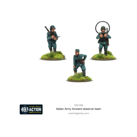 Bolt Action - Italian Army Forward Observer Team (English)