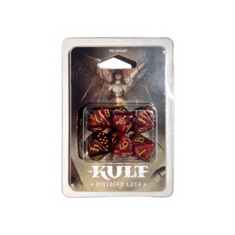Kult: Divinity Lost - dice set (Inferno Edition)