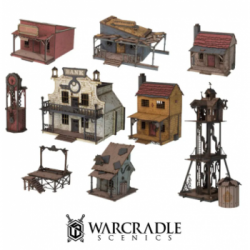 Warcradle Scenics: Red Oak Town Set - (English)