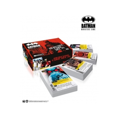 Batman Miniature Game: Objective Card Set - (English)
