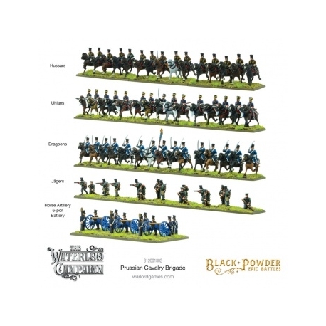 Black Powder Epic Battles - Waterloo: Prussian Cavalry Brigade