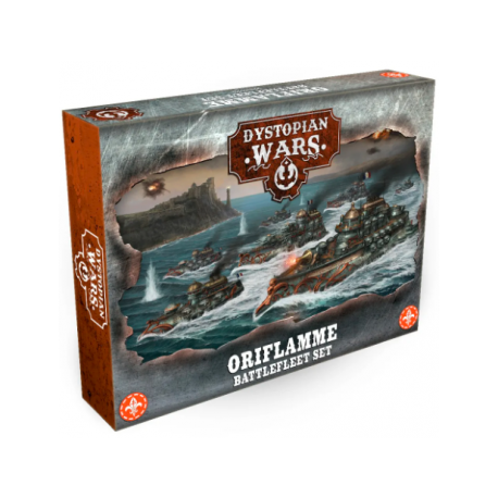 Dystopian Wars: Oriflamme Battlefleet Set (English)