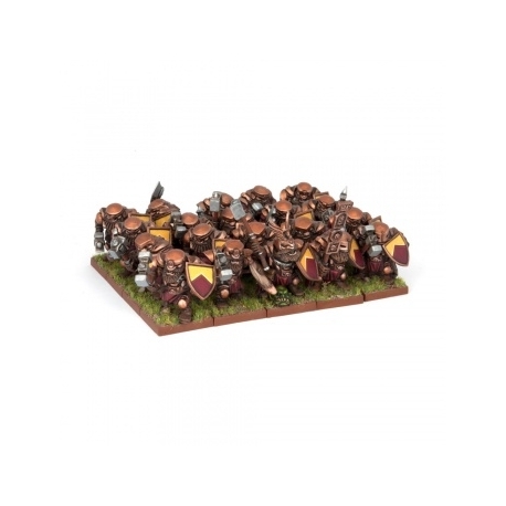 Kings of War: Dwarf Ironclad Regiment (Inglés)