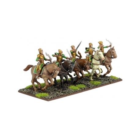 Kings of War: Elf Silverbreeze Cavalry Troop (Inglés)
