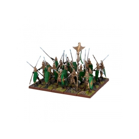 Kings of War: Elf Spearmen Regiment (Inglés)
