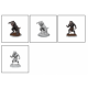 Critical Role Unpainted Miniatures: Fey Werewolves (2 Units)