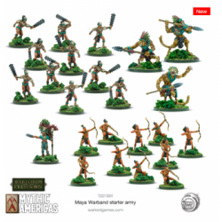 Mythic Americas: Maya: Warband Starter Army (Inglés)