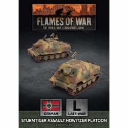 Flames Of War - Sturmtiger (38cm Rocket) Assault Howitzer Platoon (x2) (Inglés)