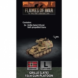 Flames Of War - Grille (late) (15cm) Gun Platoon (x2) (Castellano)