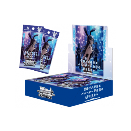 Weiß Schwarz - Booster Display Seishun Buta Yaro wa Bunny Girl Senpai no Yume wo Minai Reprint (16 Packs) (Japonés)