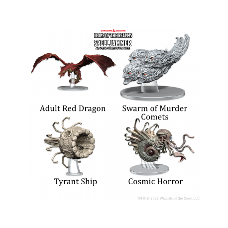 D&D Icons of the Realms: Ship Scale - Threats from the Cosmos