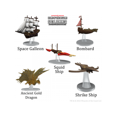 D&D Icons of the Realms: Ship Scale - Welcome to Wildspace