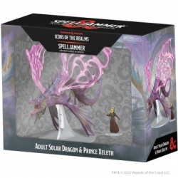 D&D Icons of the Realms: Spelljammer Adventures in Space Adult Solar Dragon - Prince Xeleth (Set 24)