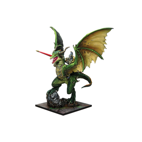 Kings of War: Elf Lord on Drakon (Inglés) de Mantic Games