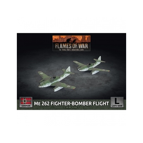 Flames Of War ME-262 Fighter Bomber Flight (2x) (Inglés) de Gale Force Nine