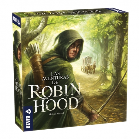 Las Aventuras de Robin Hood juego de mesa cooperativo de Devir