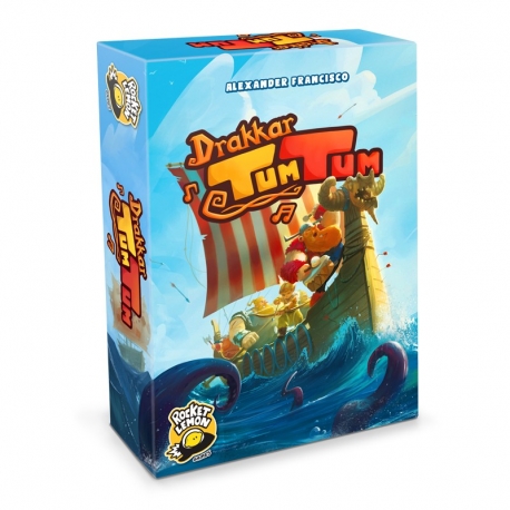 Divertido juego de cartas Drakkar Tum Tum de Rocket Lemon Games