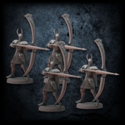 Dark Souls RPG - Silver Knight Greatbowmen (English)