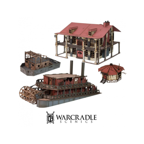 Warcradle Scenics: Black Lake Bayou Set