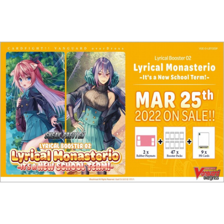 Cardfight!! Vanguard overDress Lyrical Monasterio It's a New School Term! Sneak Preview Kit (English)