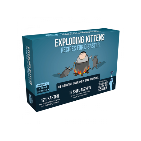 Exploding Kittens: Recipes for Disaster (German)