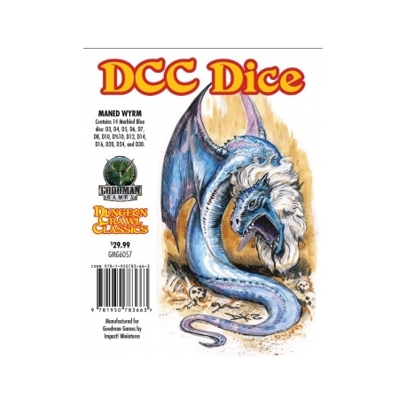 DCC Dice - Maned Wyrm