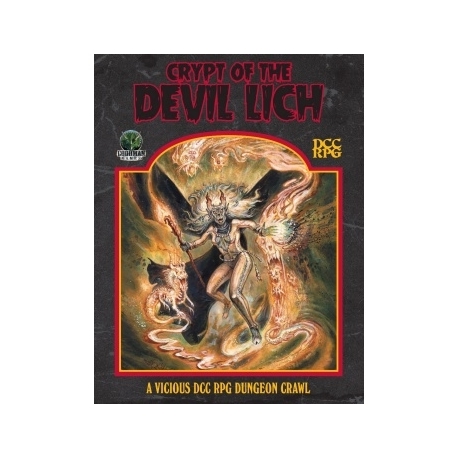 Crypt of the Devil Lich - DCC RPG Edition (English)