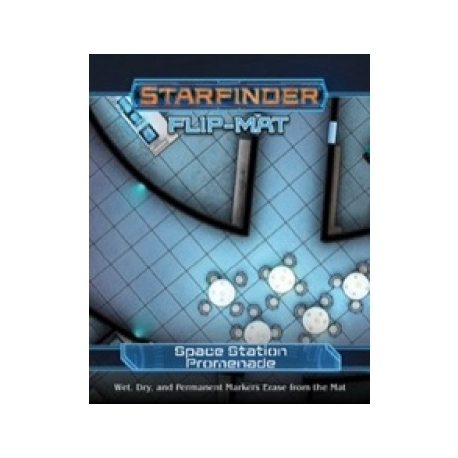 Starfinder Flip-Mat: Space Station Promenade