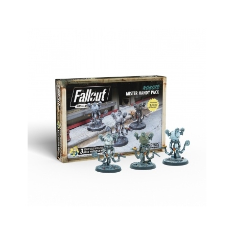 Fallout Wasteland Warfare - Robots: Mr Handy Pack (English)