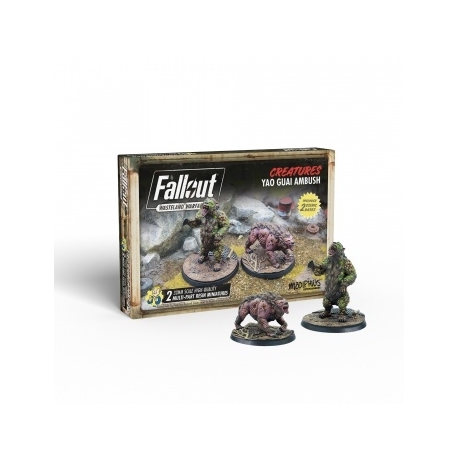 Fallout Wasteland Warfare - Creatures: Yao Guai Ambush (English)