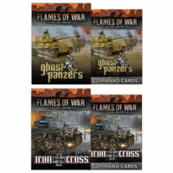 Flames Of War: Eastern Front German Eastern Front Unit & Command Cards (184 Cards) (English)