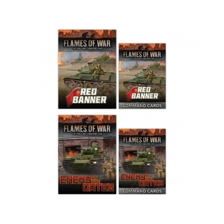 Flames Of War: Eastern Front Soviet Eastern Front Unit & Command Cards (174 Cards) (English)