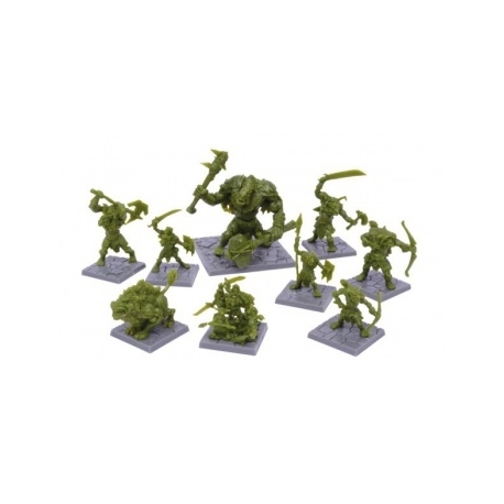 Dungeon Saga Green Rage Miniature Set English 