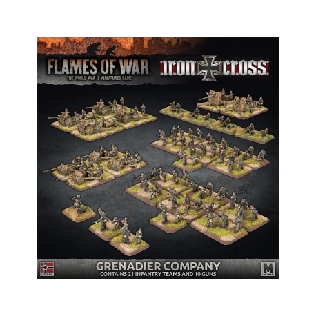 Flames Of War: Eastern Front German Grenadier Company Army Deal (MW) (English)
