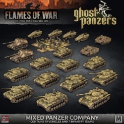 Flames Of War: Eastern Front German Mixed Panzer Company Army Deal (MW) (English)