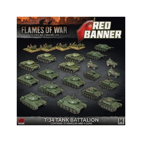 Flames Of War: Eastern Front Soviet Tank Battalion Army Deal (MW) (English)